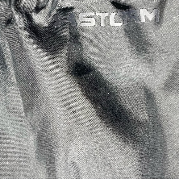 Under Armour Mens Pants XXL Black Elastic Waist Lightweight Pockets - Picture 10 of 13